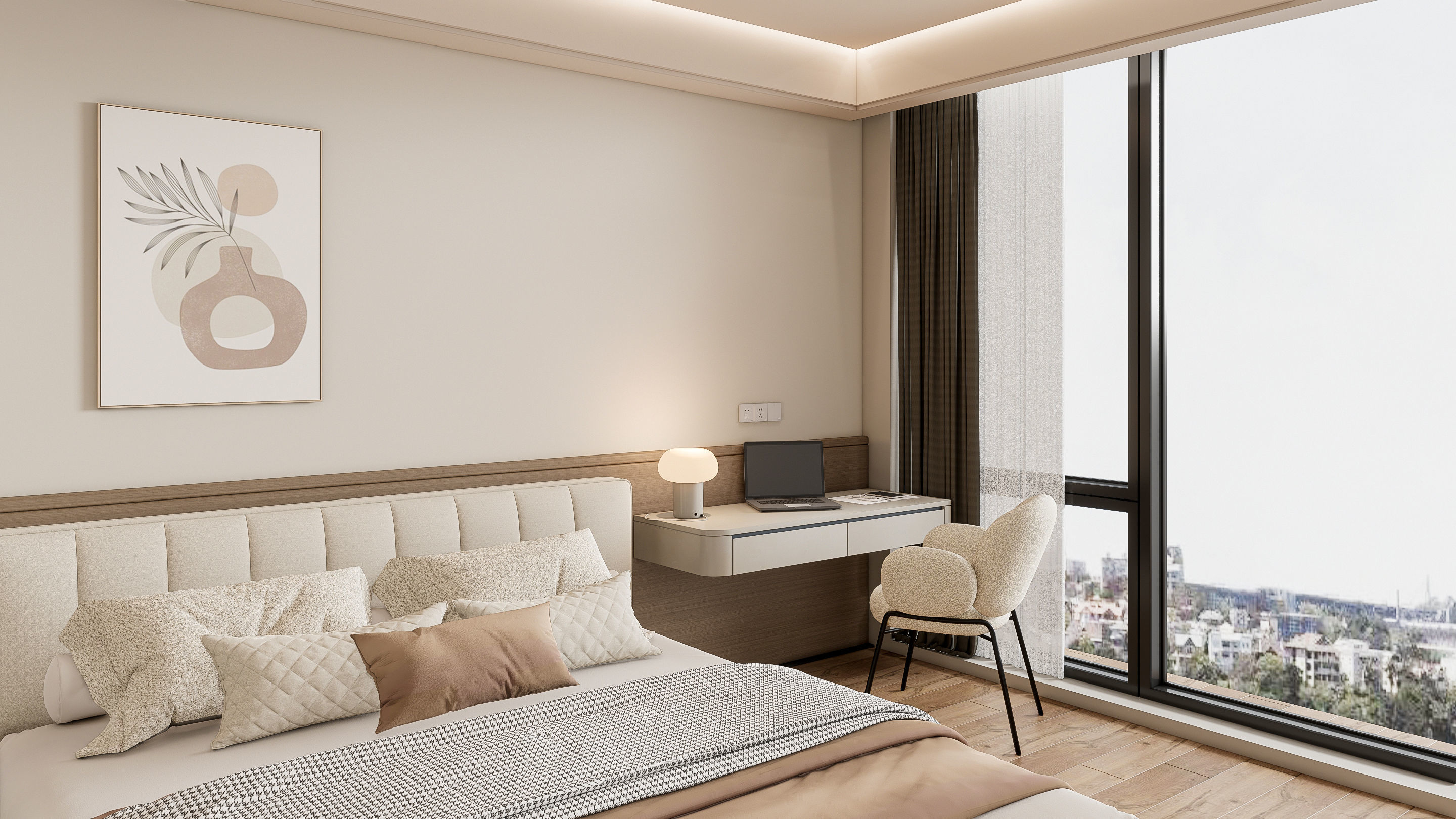 Bedroom 06 3D model_12