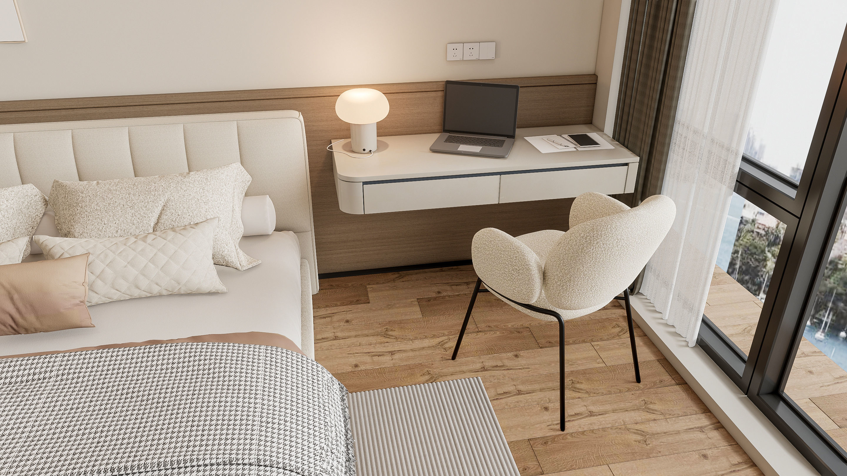 Bedroom 06 3D model_15