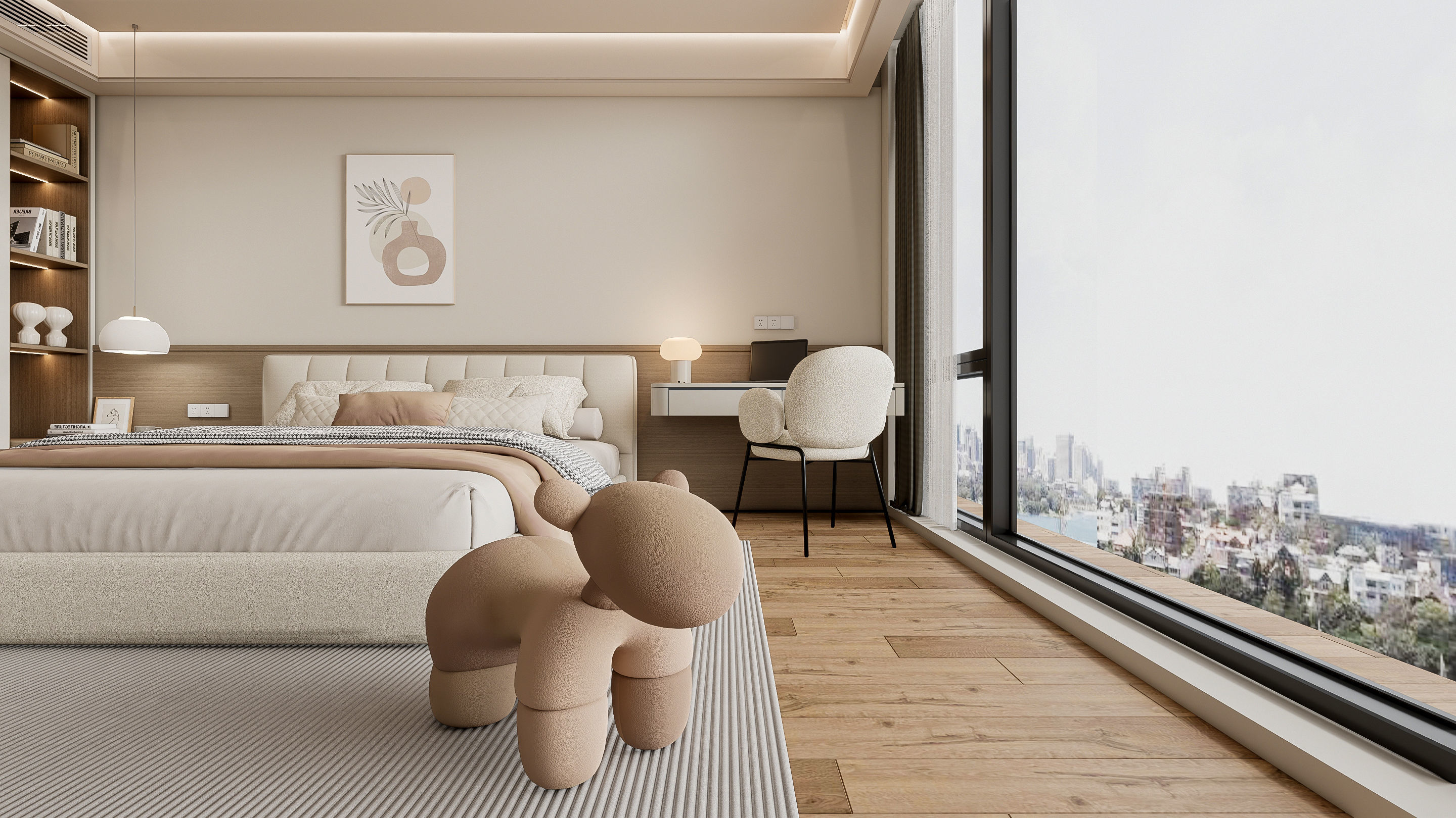 Bedroom 06 3D model_3