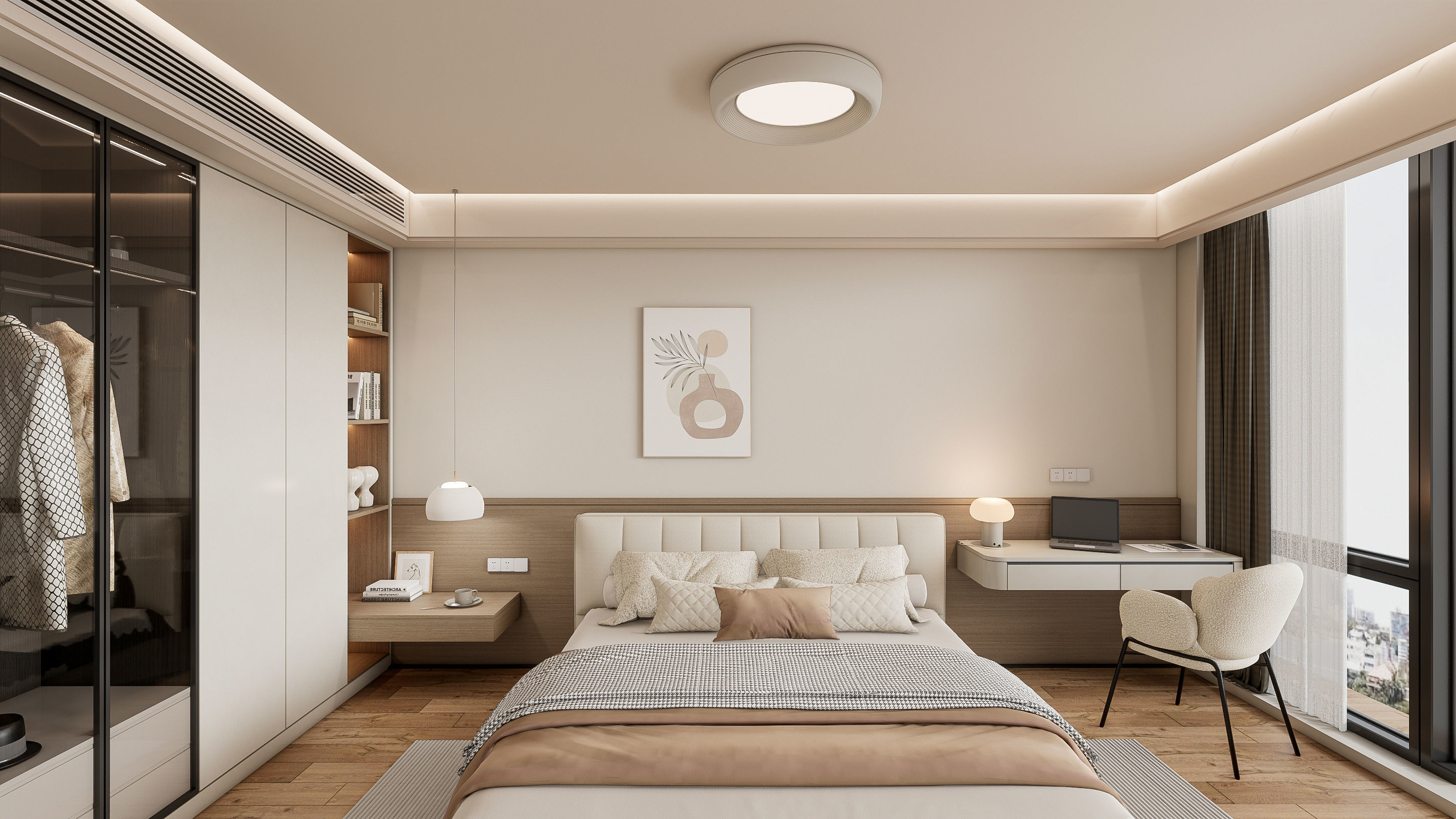 Bedroom 06 3D model_9