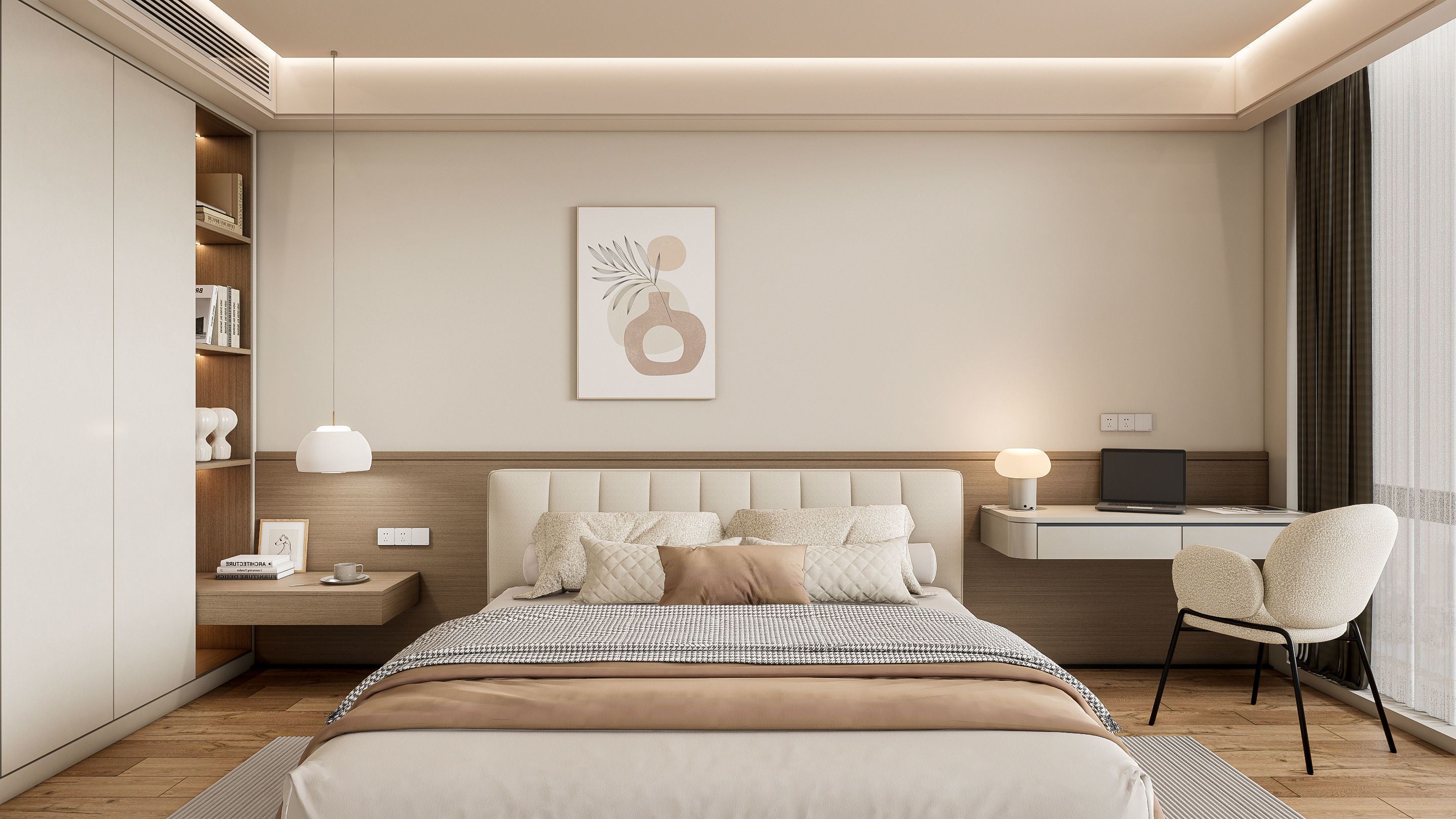 Bedroom 06 3D model_7