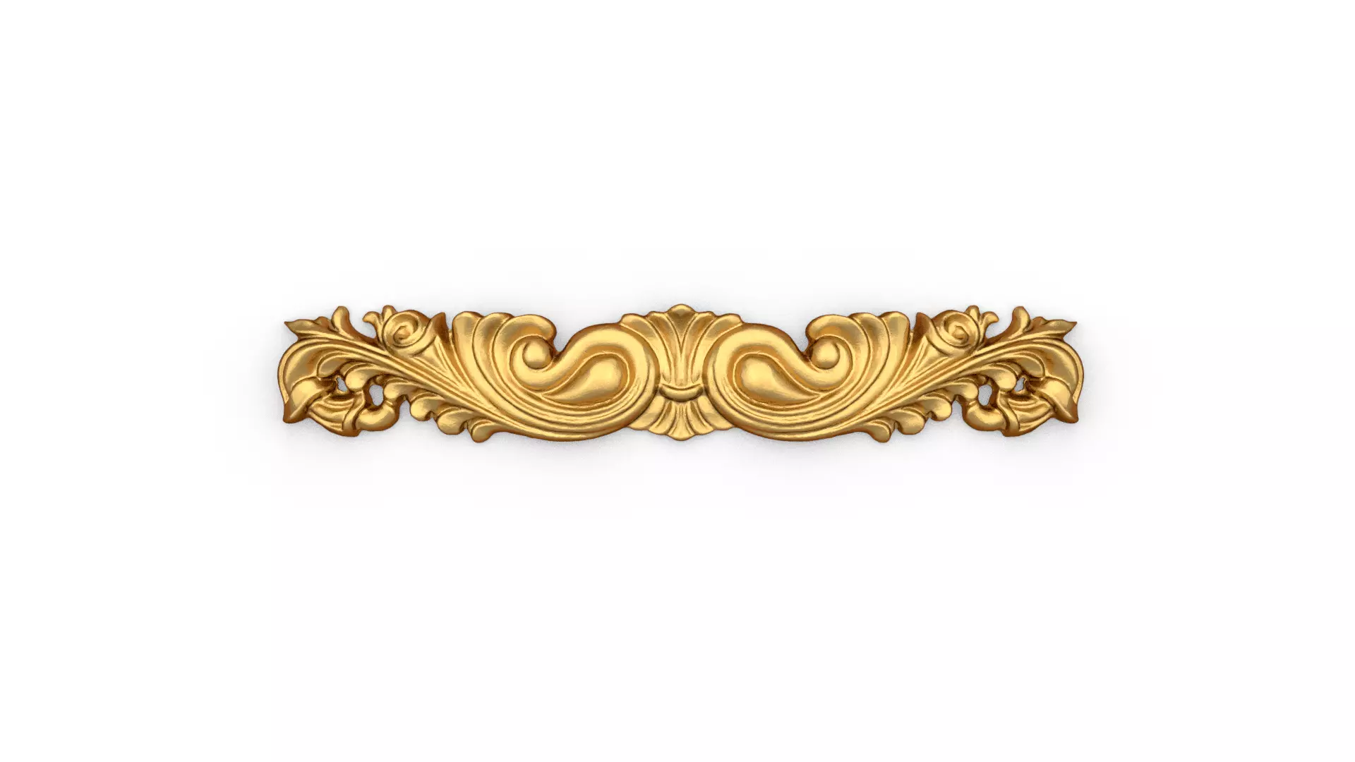 Classic carved decor ornament 490 3D print model_0