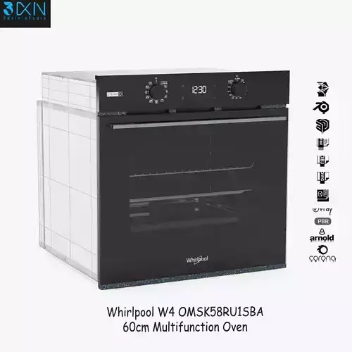 Whirlpool W4 OMSK58RU1SBA 60cm Multifunction Oven