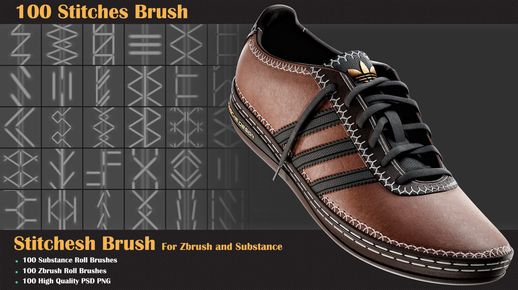 300 Stitches Bundel - 70 percent OFF 3D model_4