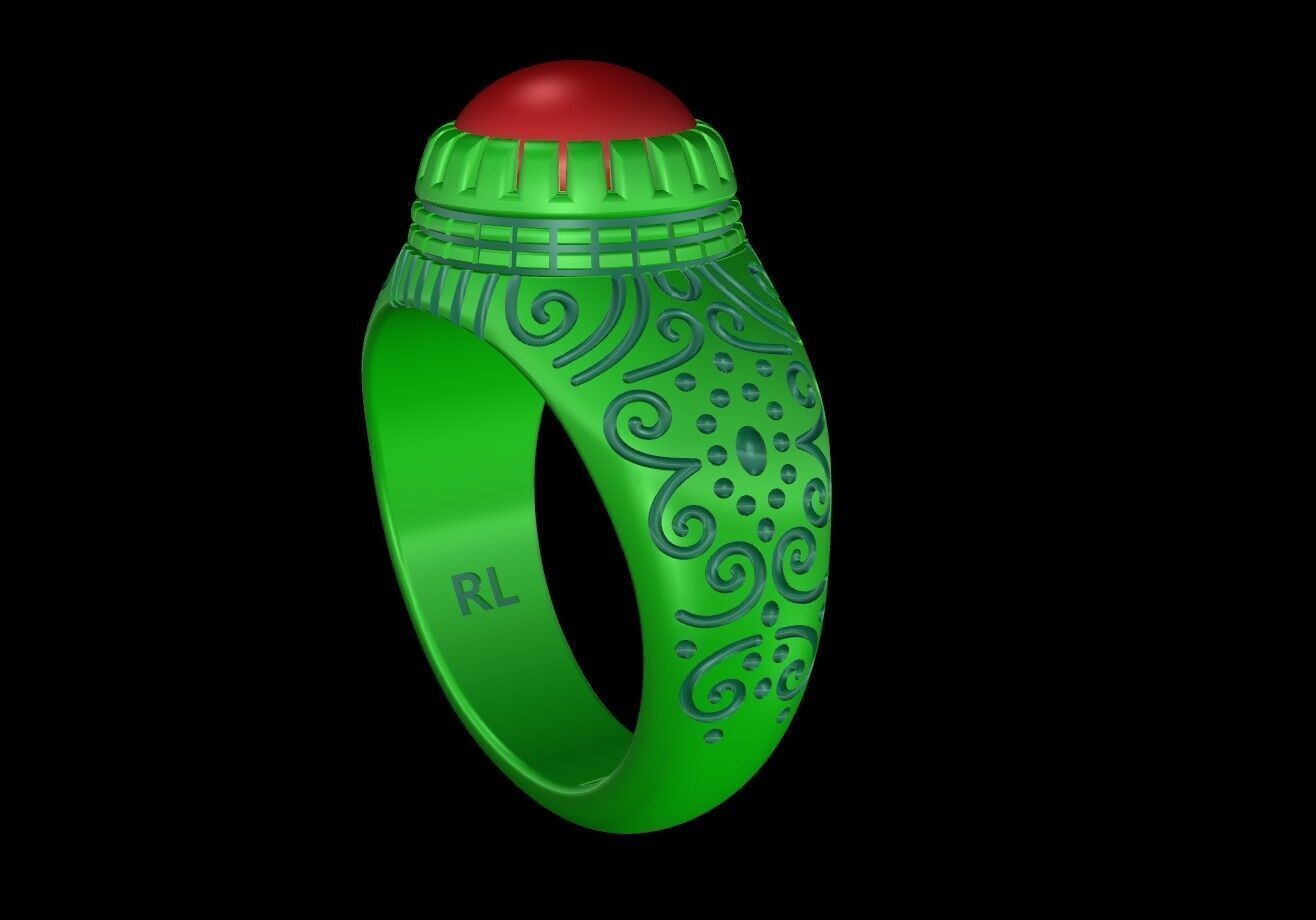 Fayendra Ring 3D print model_2