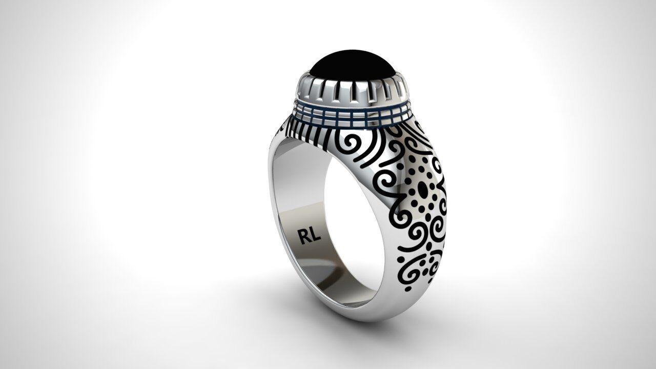 Fayendra Ring 3D print model_8