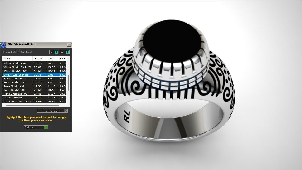 Fayendra Ring 3D print model_5