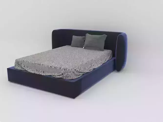 Huga bed 3D print model