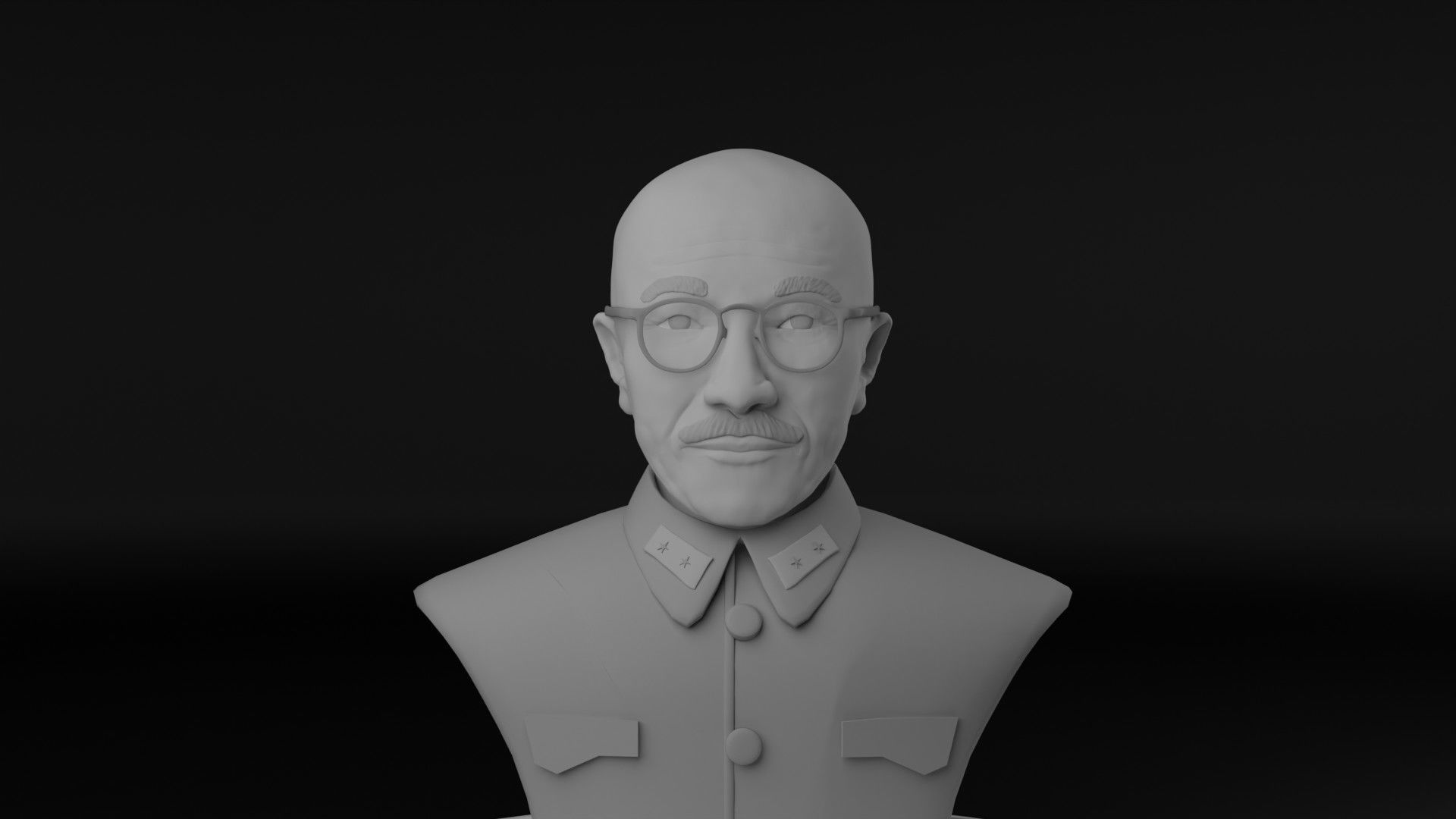 Hideki Tojo 3D model_21