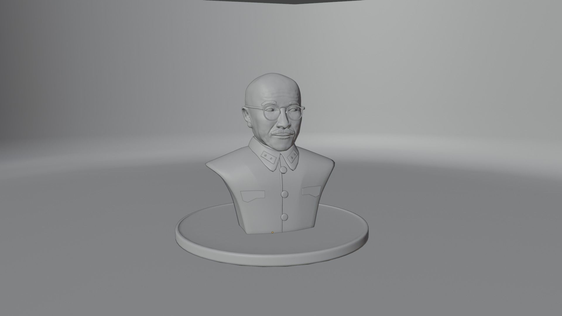 Hideki Tojo 3D model_26
