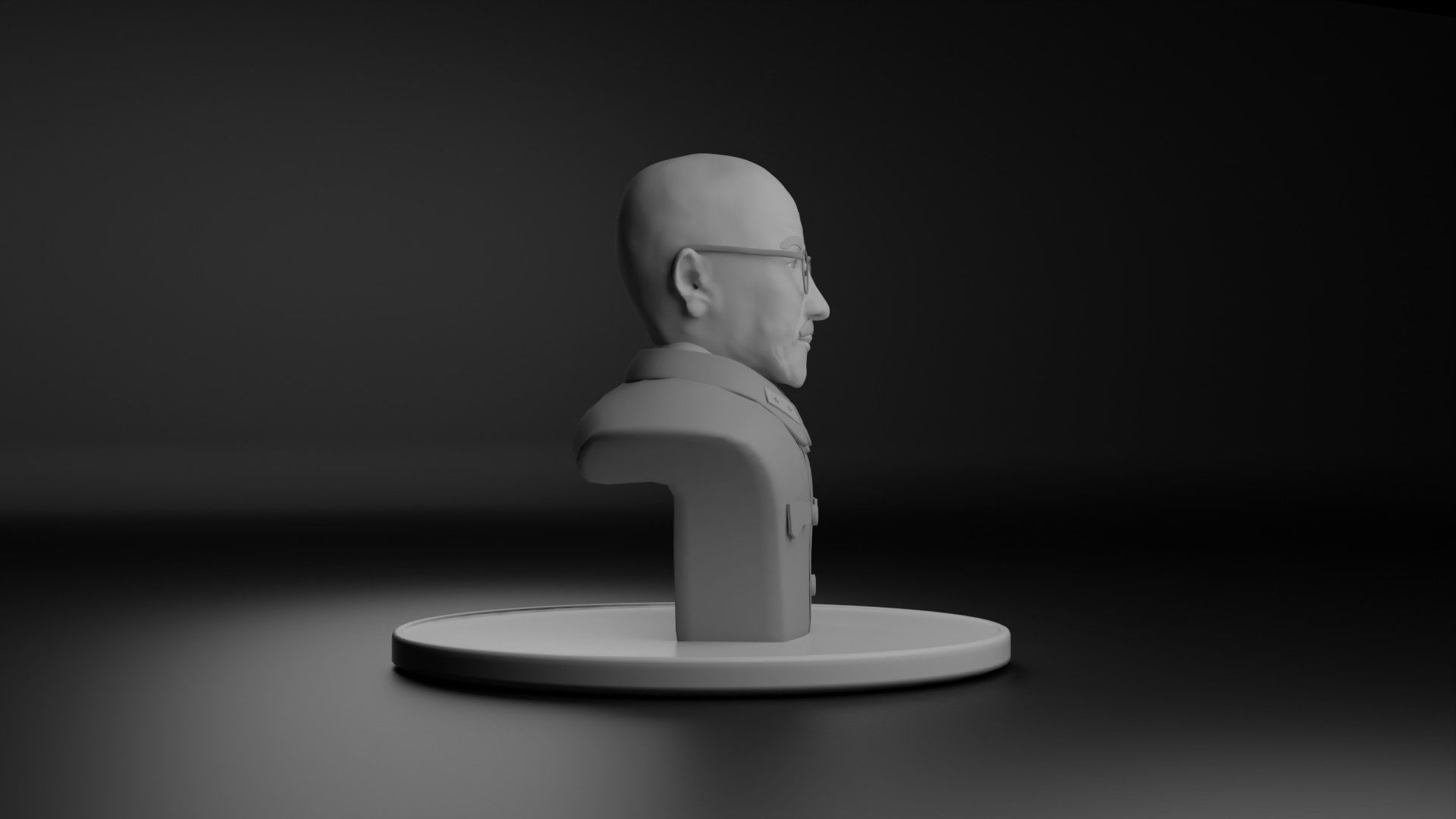 Hideki Tojo 3D model_4