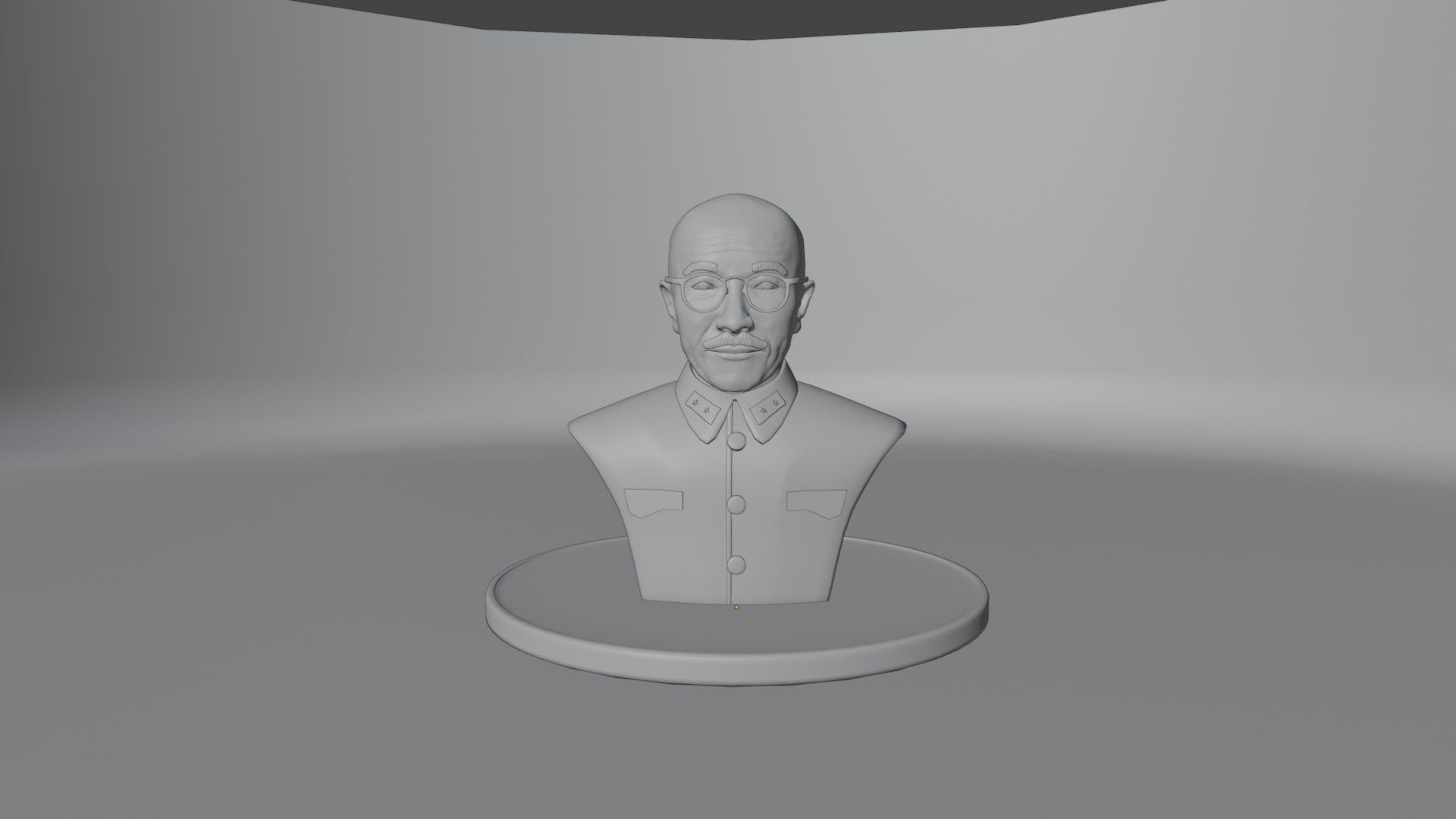 Hideki Tojo 3D model_27