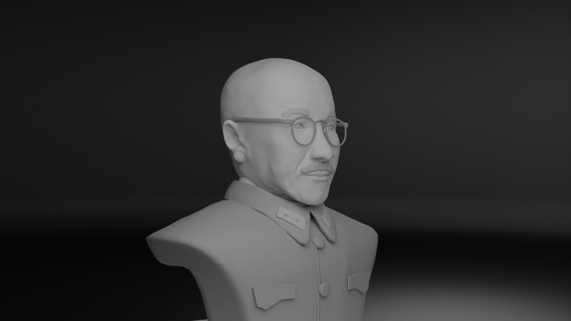 Hideki Tojo 3D model_19