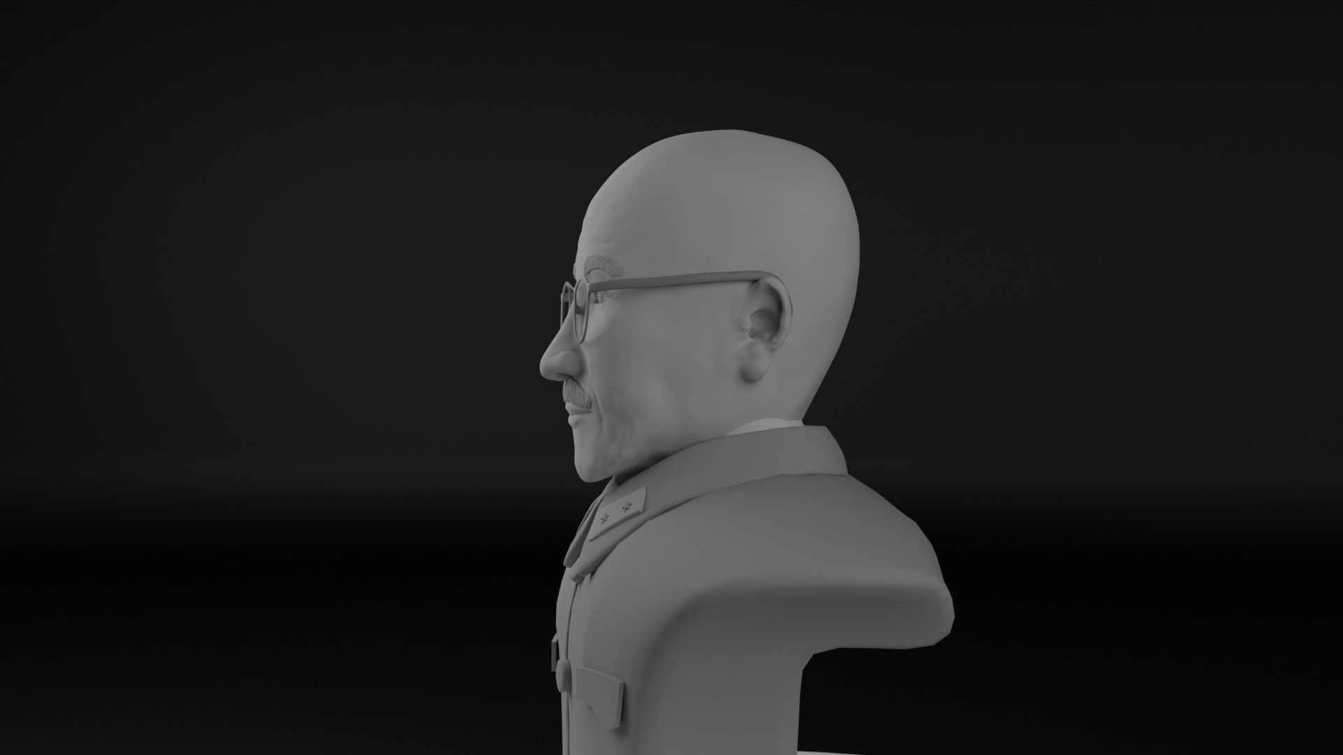 Hideki Tojo 3D model_24