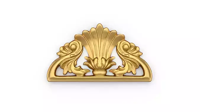 Classic carved decor ornament 491