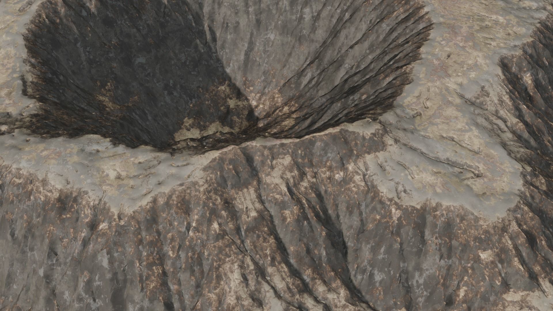 Volcano 3D Model Low-poly 3D model_17