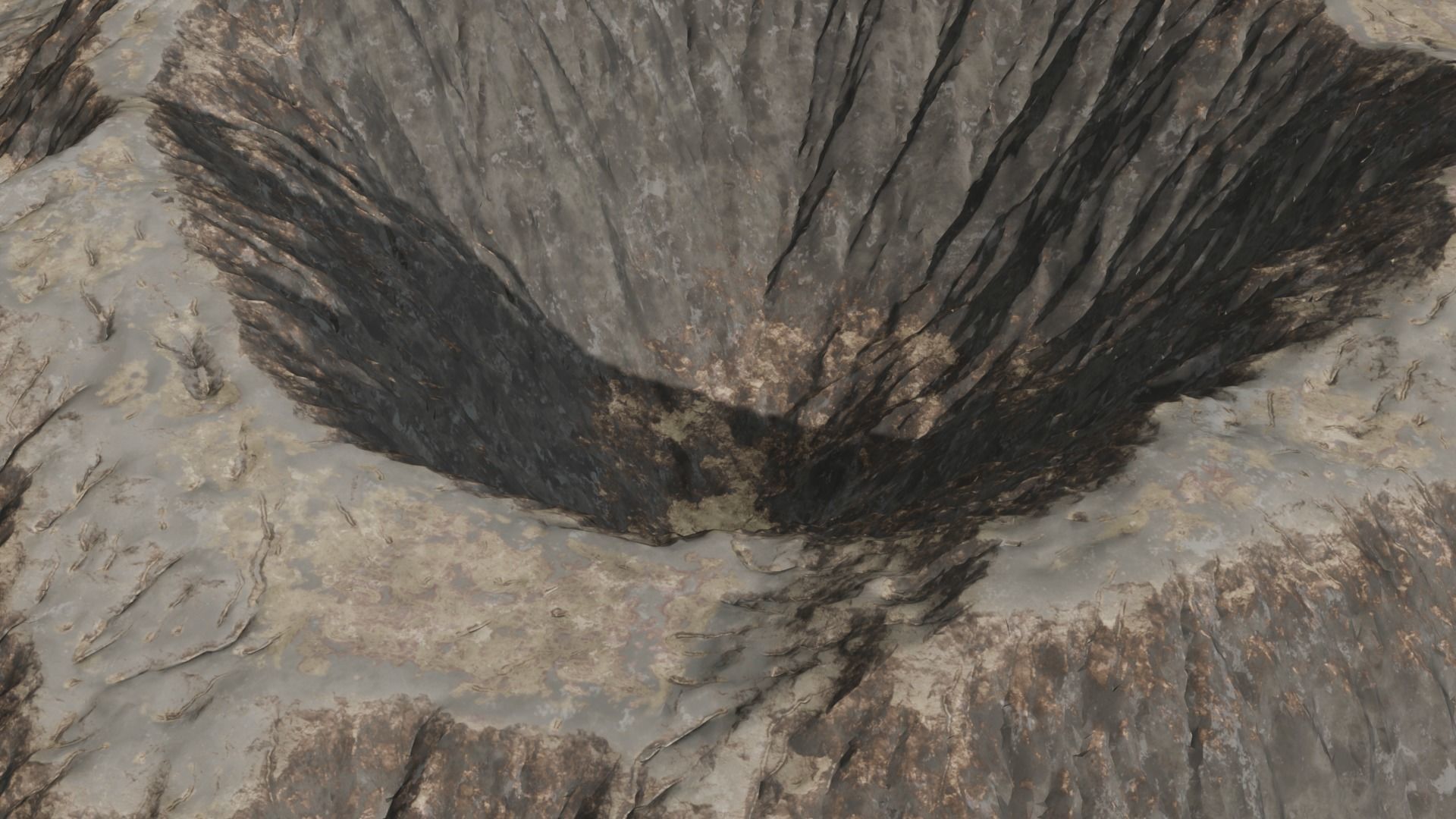 Volcano 3D Model Low-poly 3D model_19