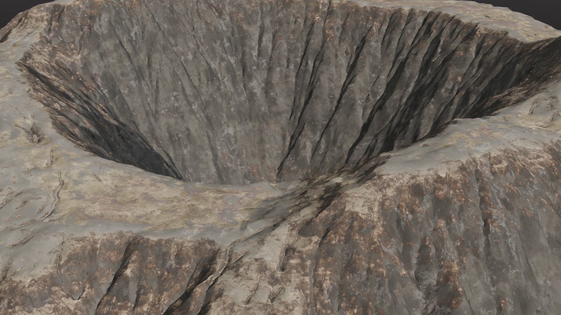 Volcano 3D Model Low-poly 3D model_15