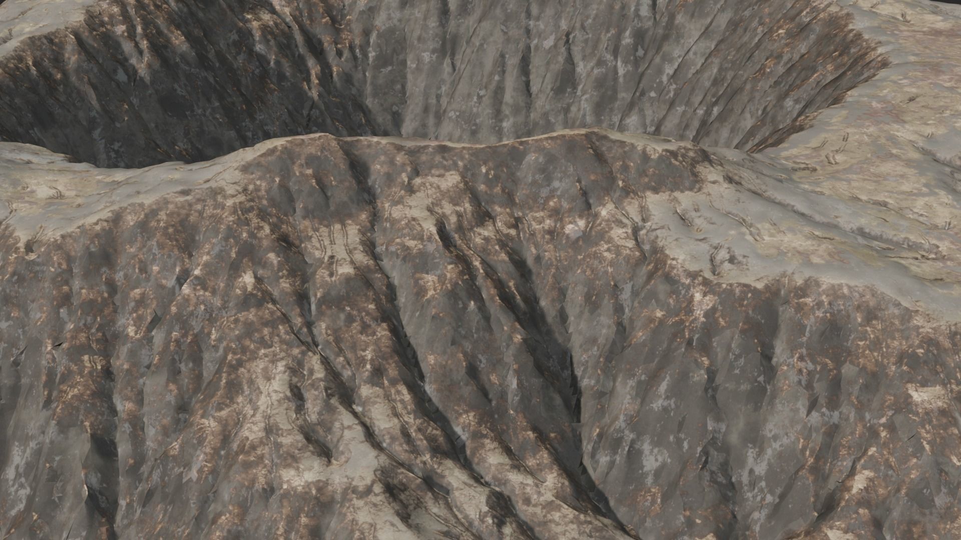 Volcano 3D Model Low-poly 3D model_18