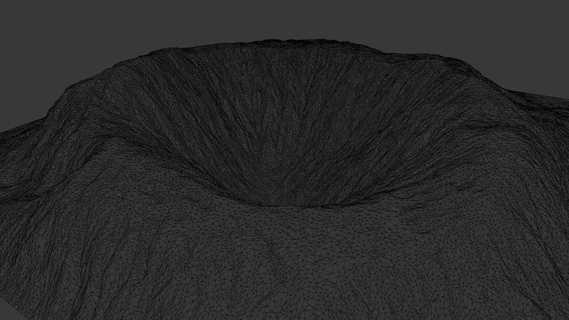 Volcano 3D Model Low-poly 3D model_12