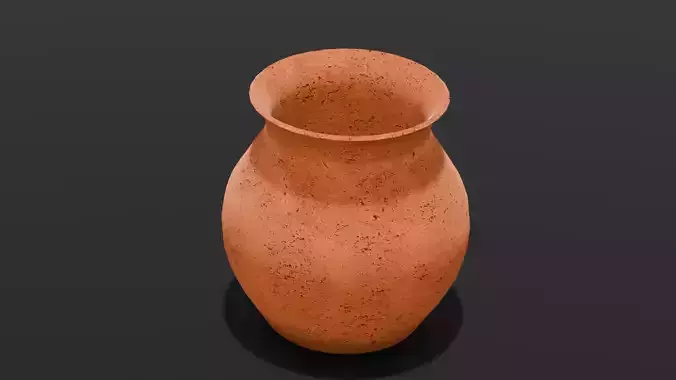 Mud Pot 3D Model