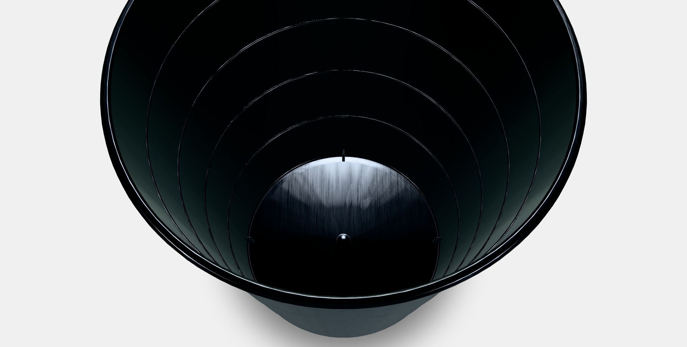 FNISS waste garbage can Low-poly 3D model_4