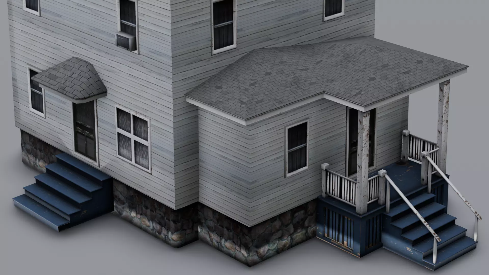 Overview 3D Model Low-poly 3D model_0