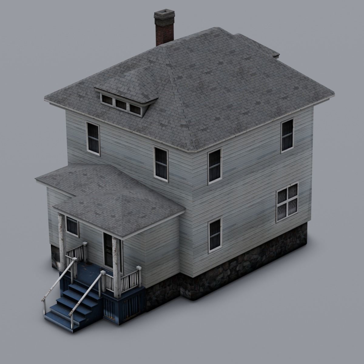Overview 3D Model Low-poly 3D model_14