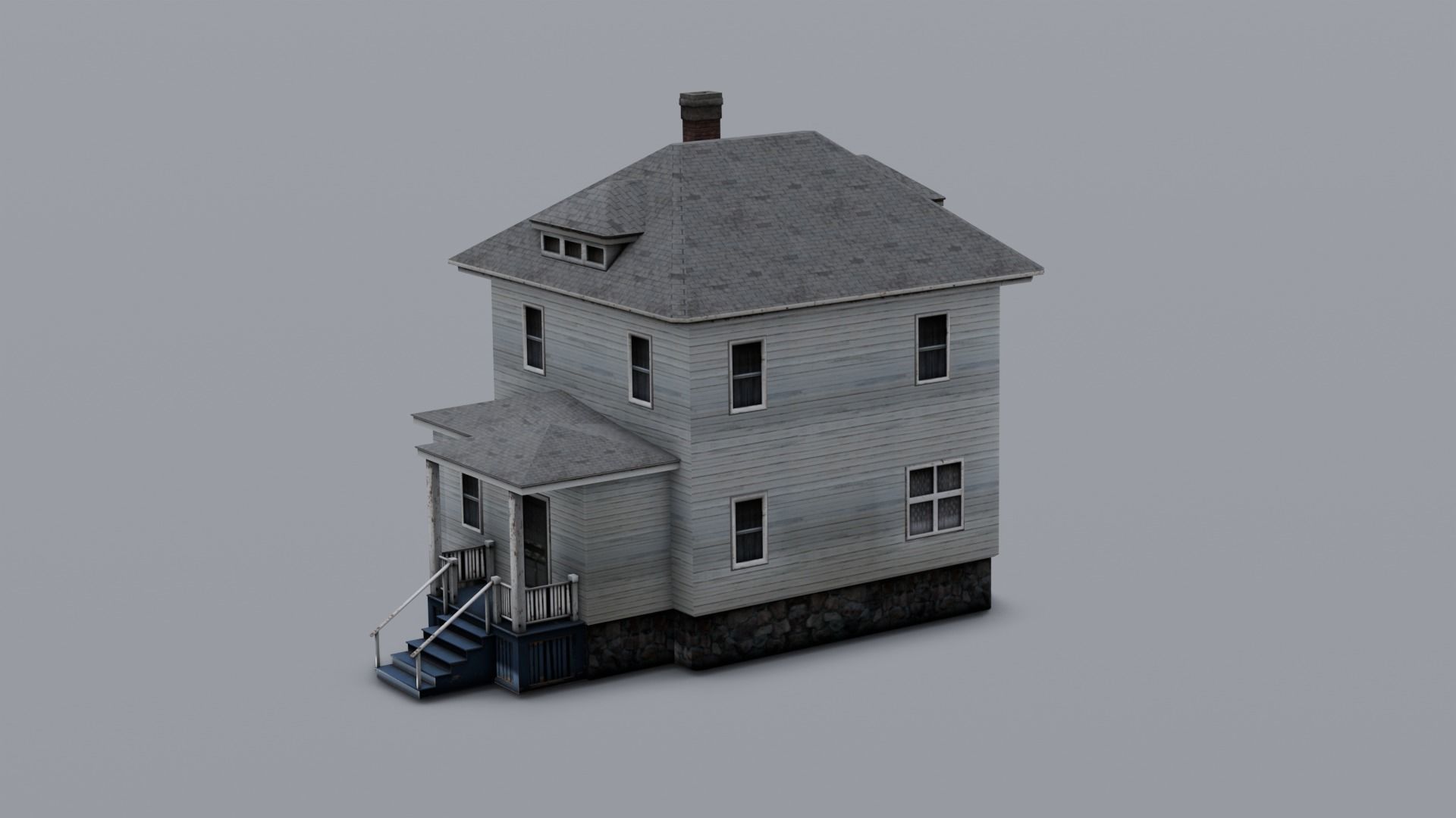Overview 3D Model Low-poly 3D model_9