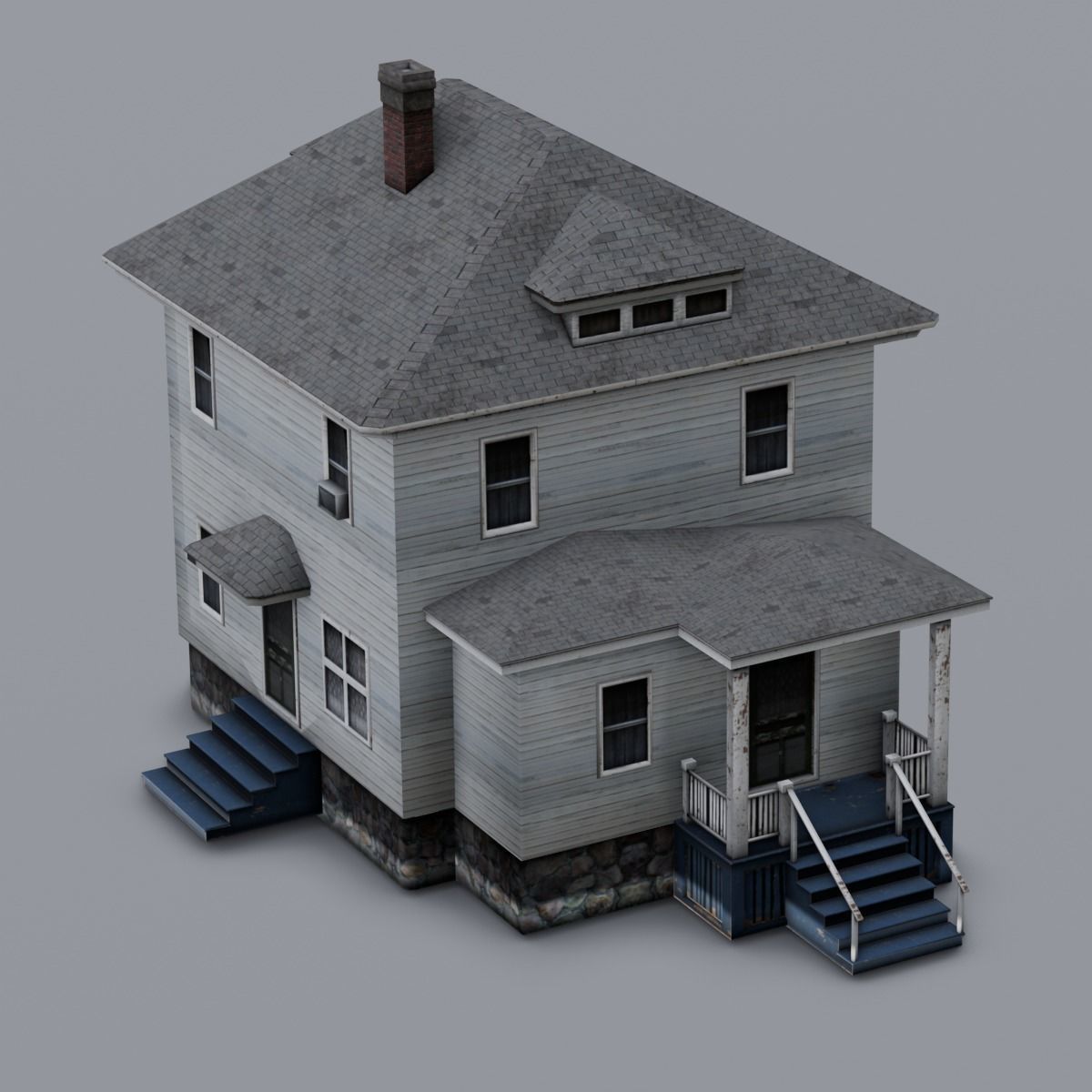 Overview 3D Model Low-poly 3D model_13
