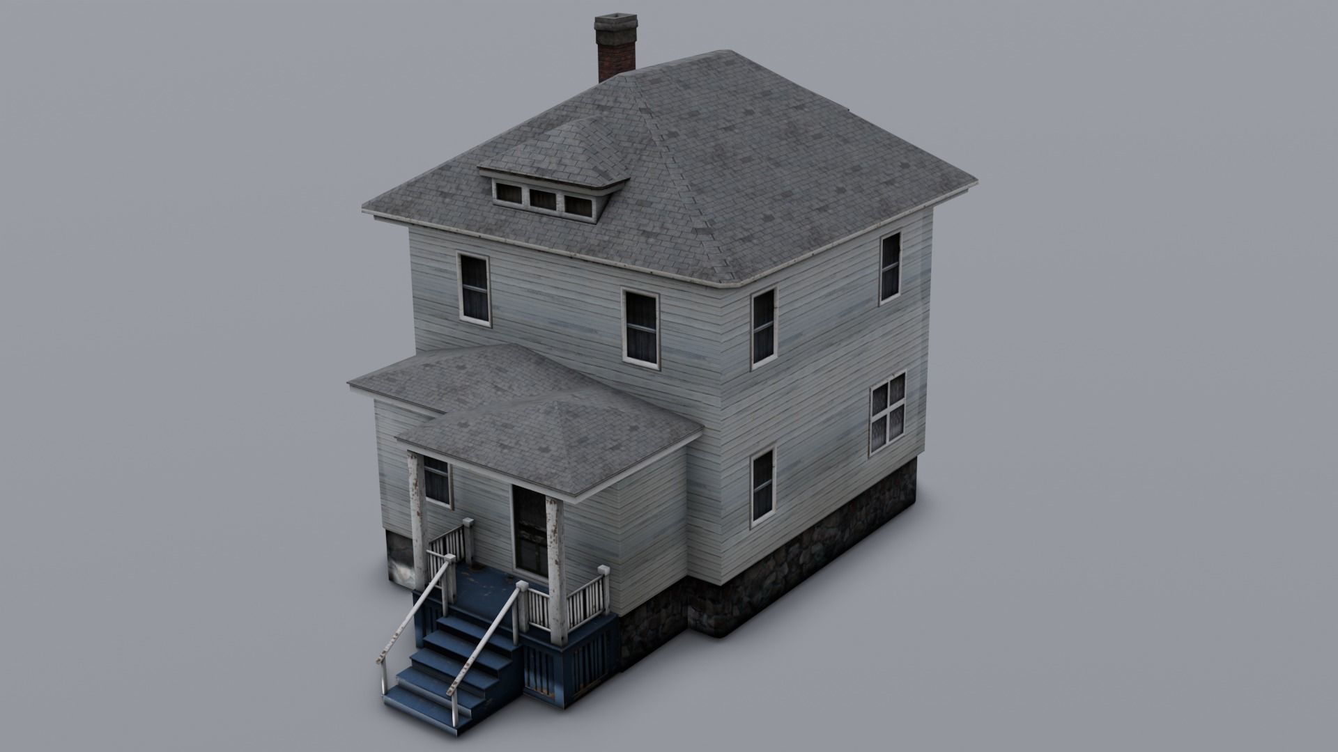 Overview 3D Model Low-poly 3D model_20