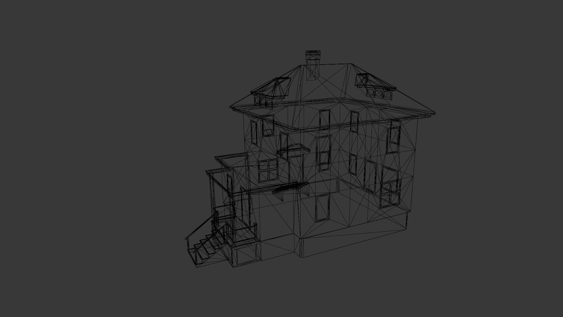 Overview 3D Model Low-poly 3D model_15