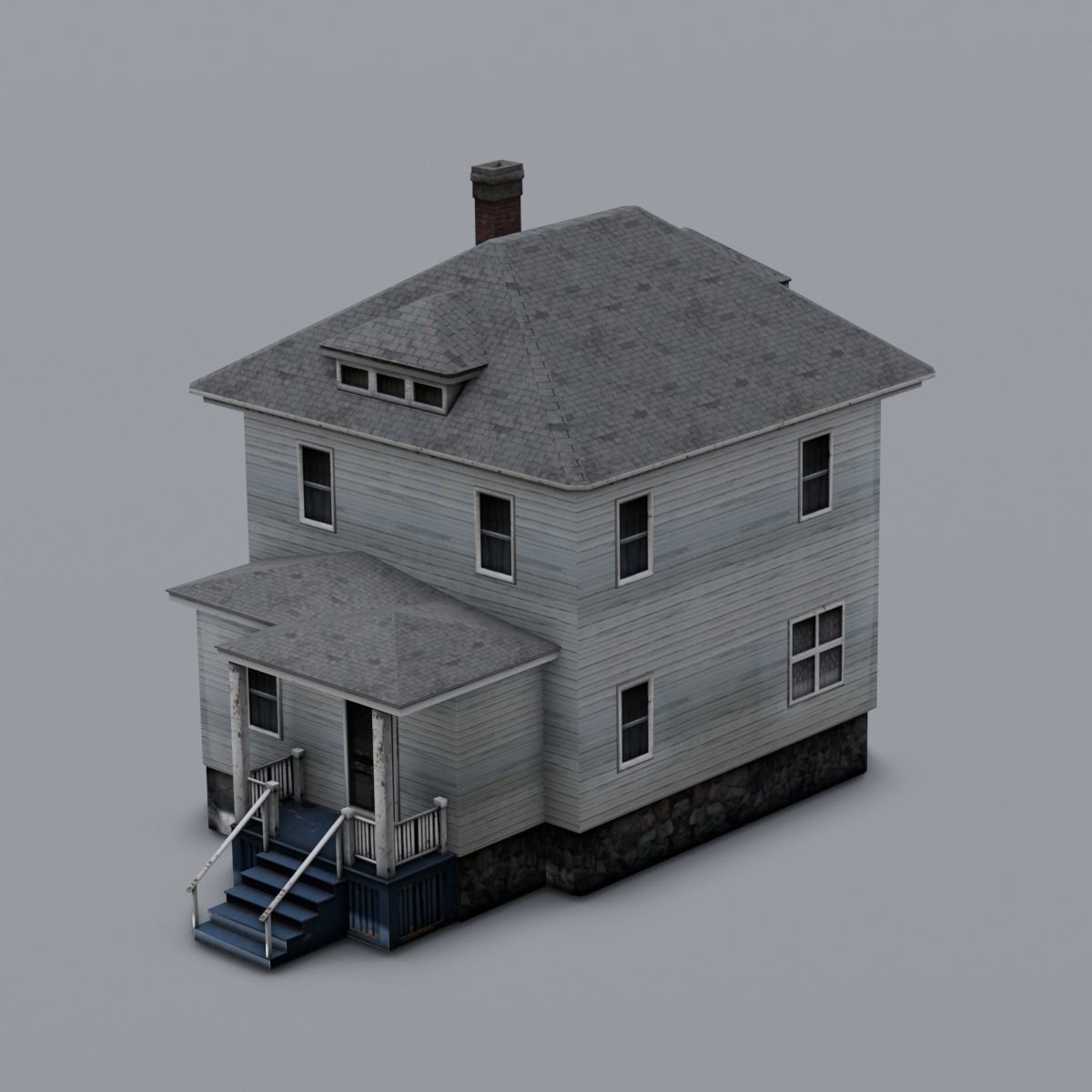 Overview 3D Model Low-poly 3D model_12