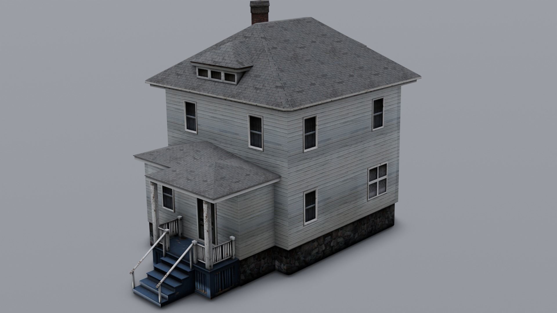 Overview 3D Model Low-poly 3D model_19