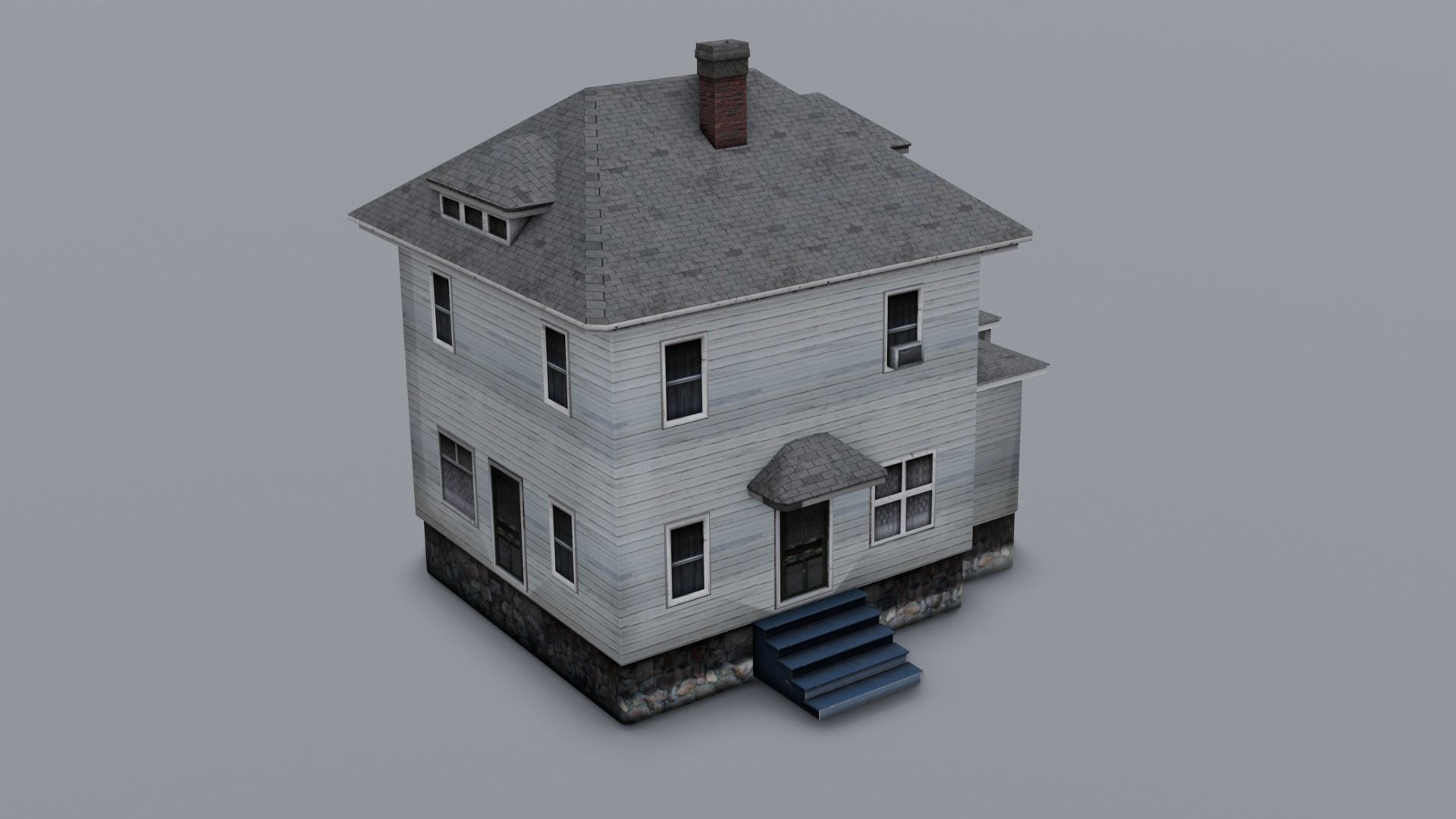 Overview 3D Model Low-poly 3D model_23