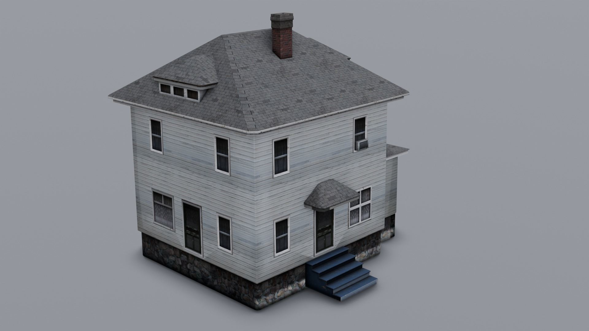 Overview 3D Model Low-poly 3D model_6