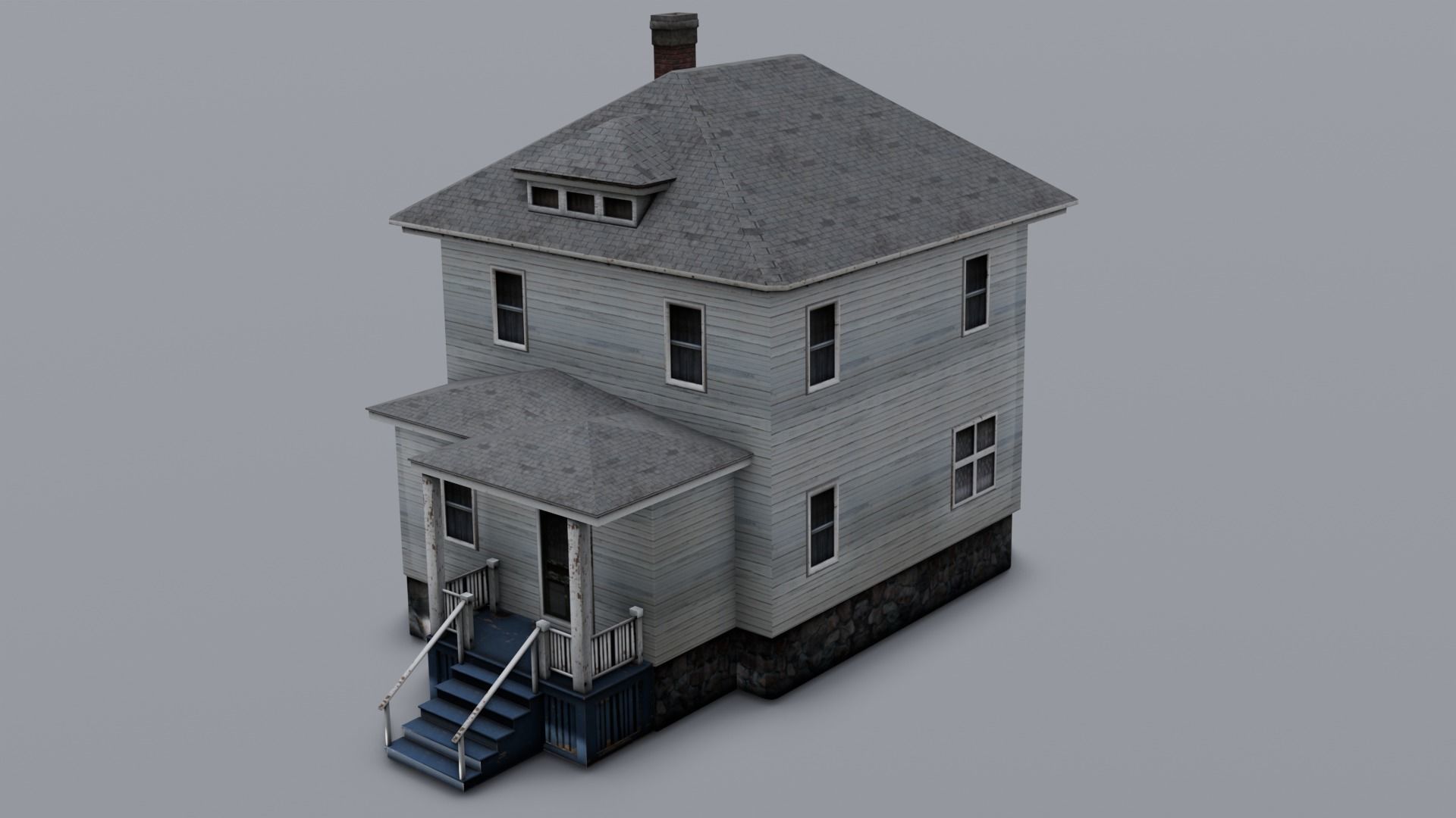 Overview 3D Model Low-poly 3D model_5