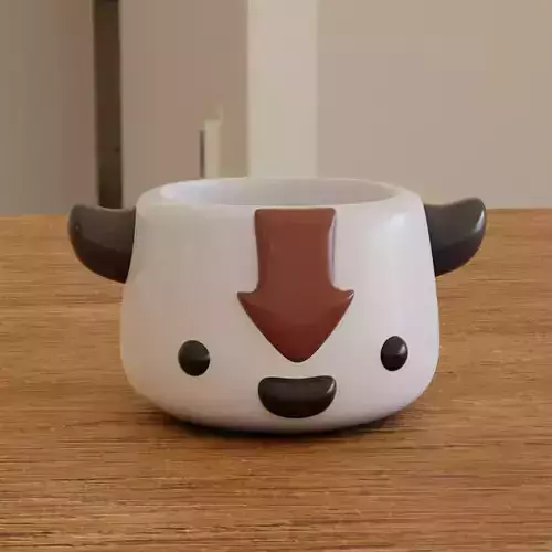 Appa - Avatar The Last Air Bender - Planter - Mug - Container 3D print model