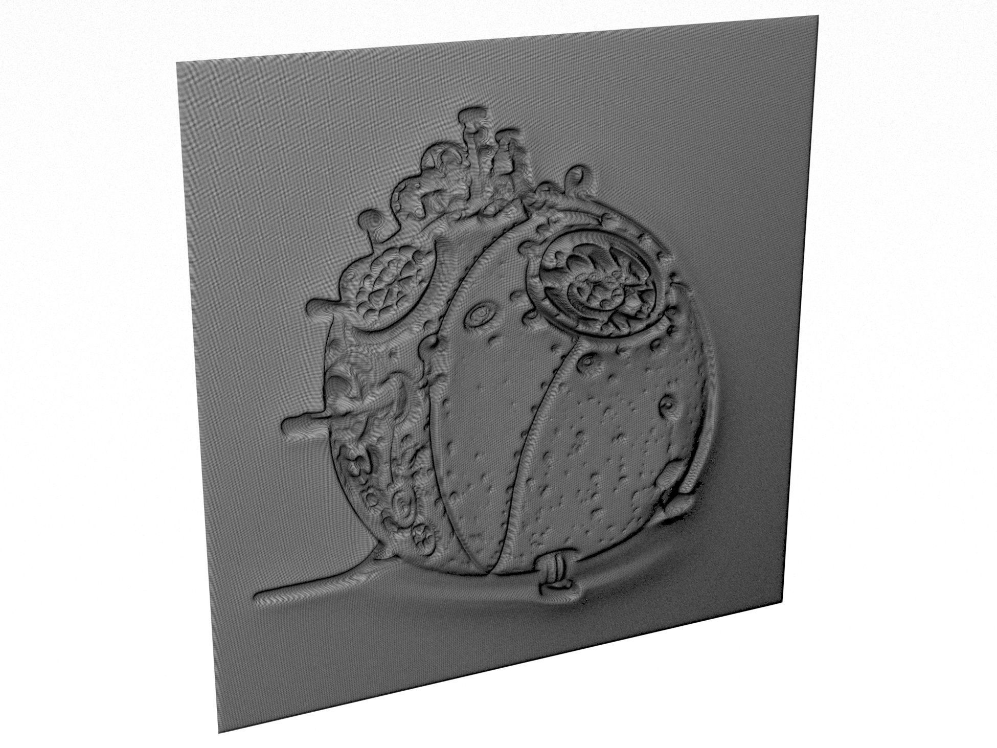 Decorative panel 51 3D model_1