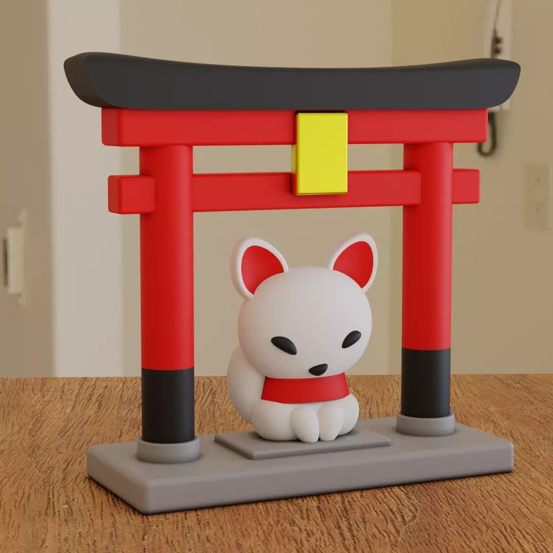 Torii - Japanese Gate - Fushimi Inari - Zen Gate 3D print model