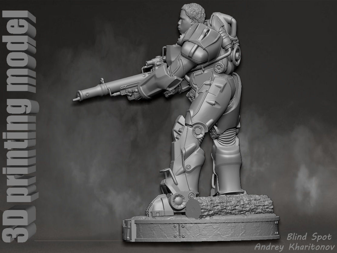 Fallout TV series season 1 3D print model_31