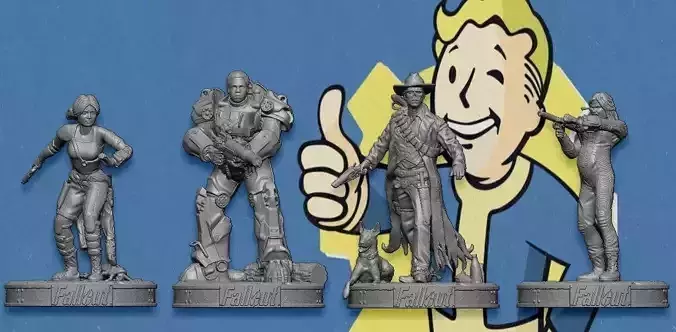 Fallout TV series season 1 3D print model