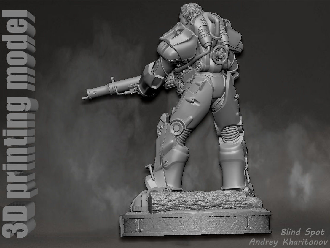 Fallout TV series season 1 3D print model_32