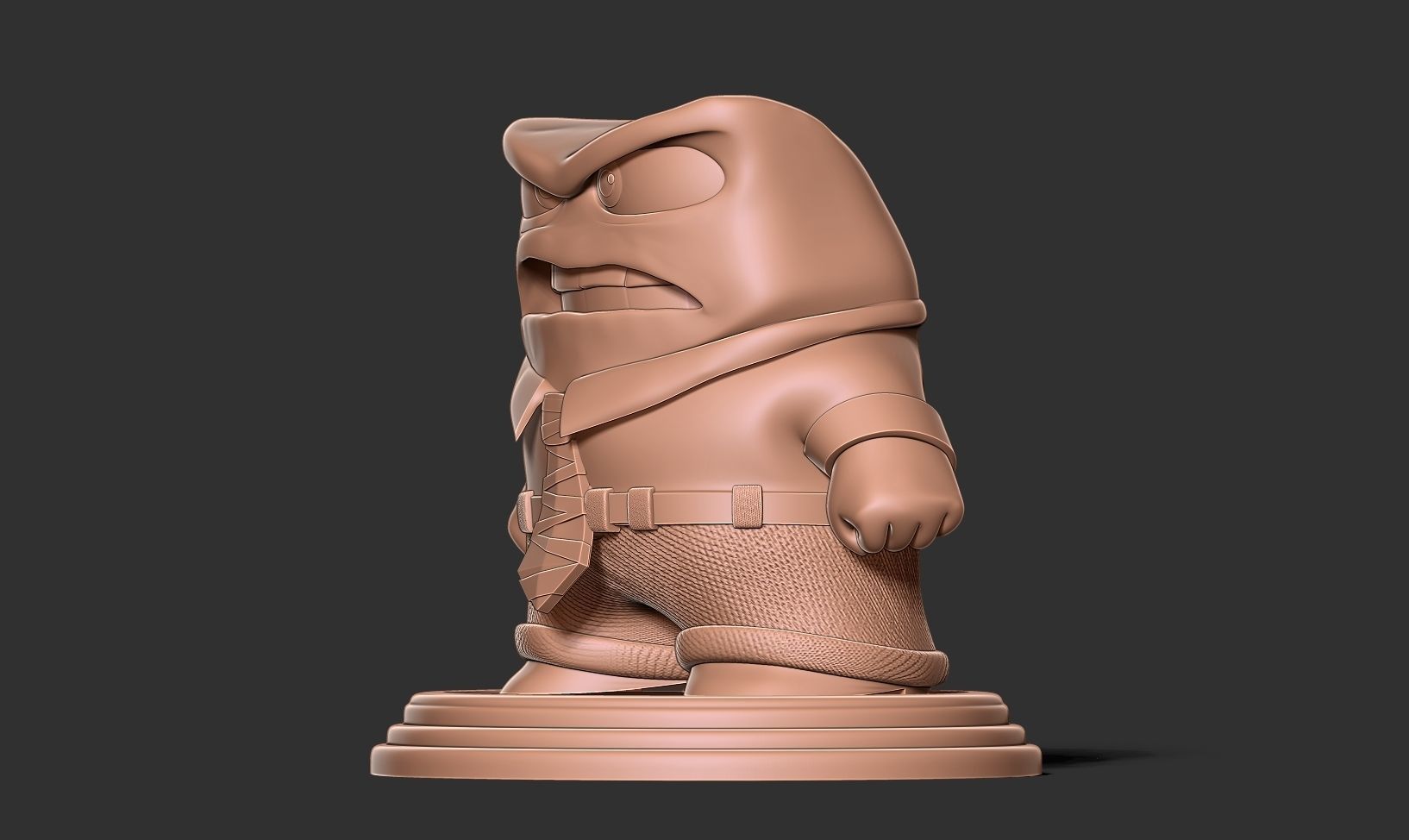 The Rage of Anger - Inside Out 2 Fanart 3D model 3D printable | CGTrader