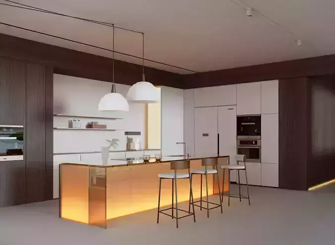 Acrylic bar dining room