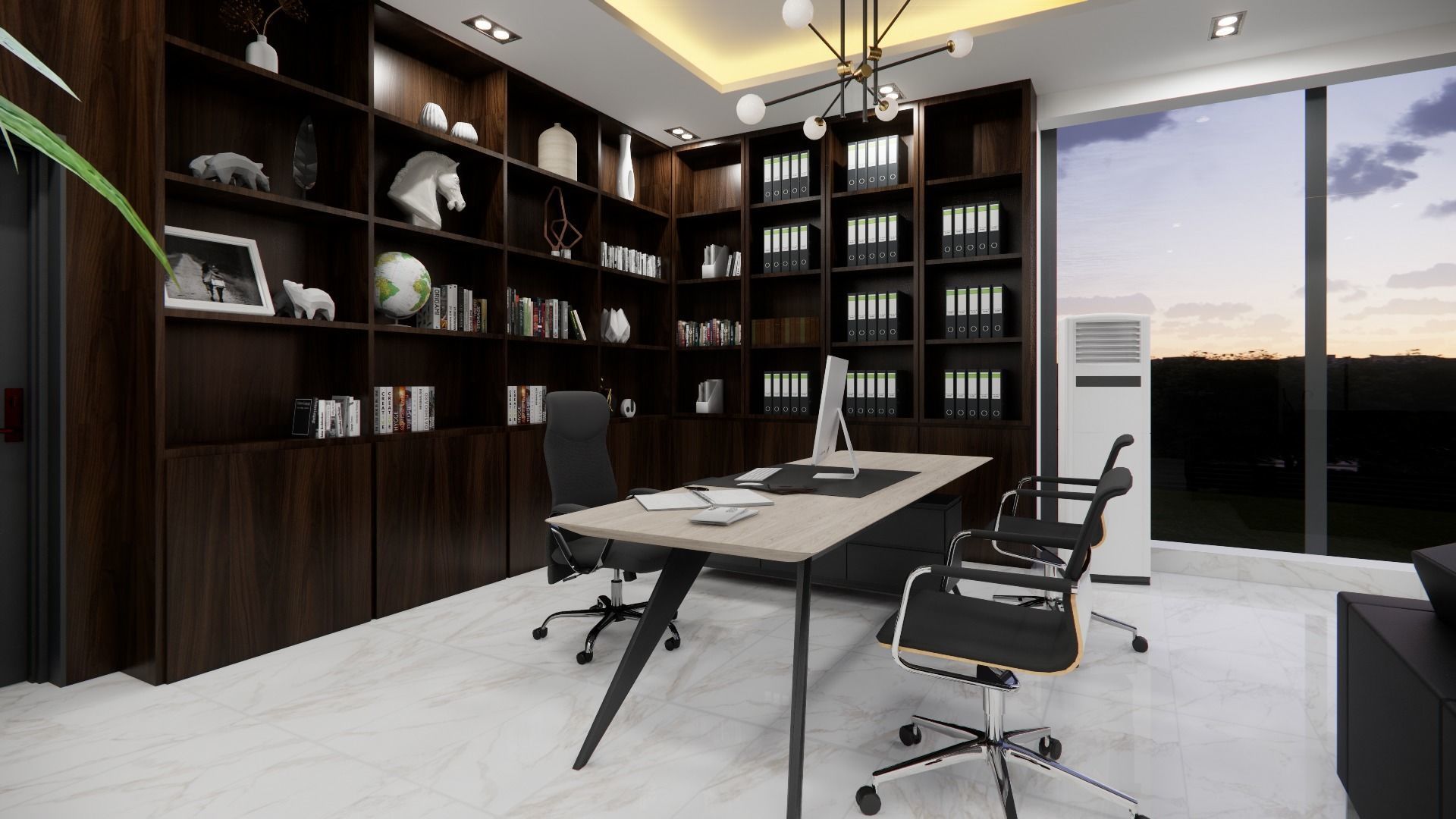 OFFICE BUILDING INTERIOR AND EXTERIOR DESIGN 3D model_19