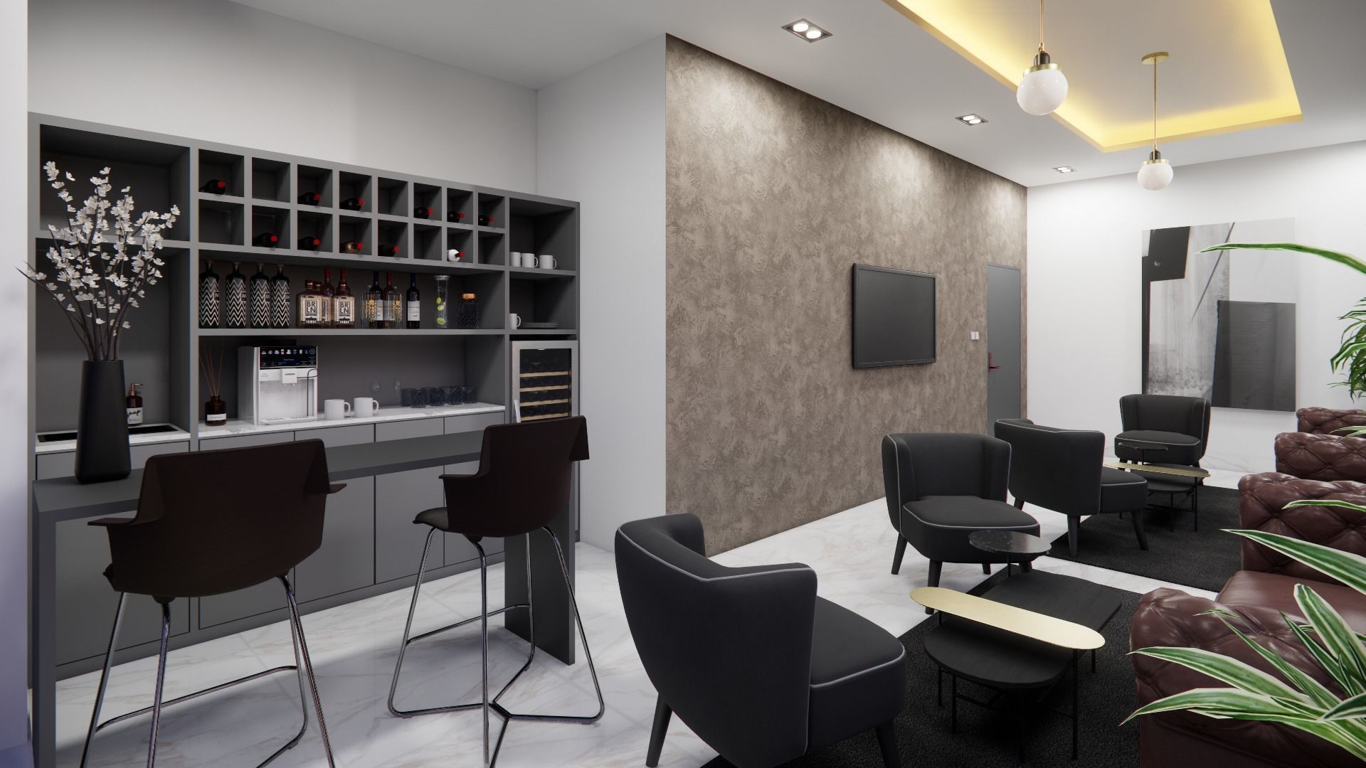 OFFICE BUILDING INTERIOR AND EXTERIOR DESIGN 3D model_17