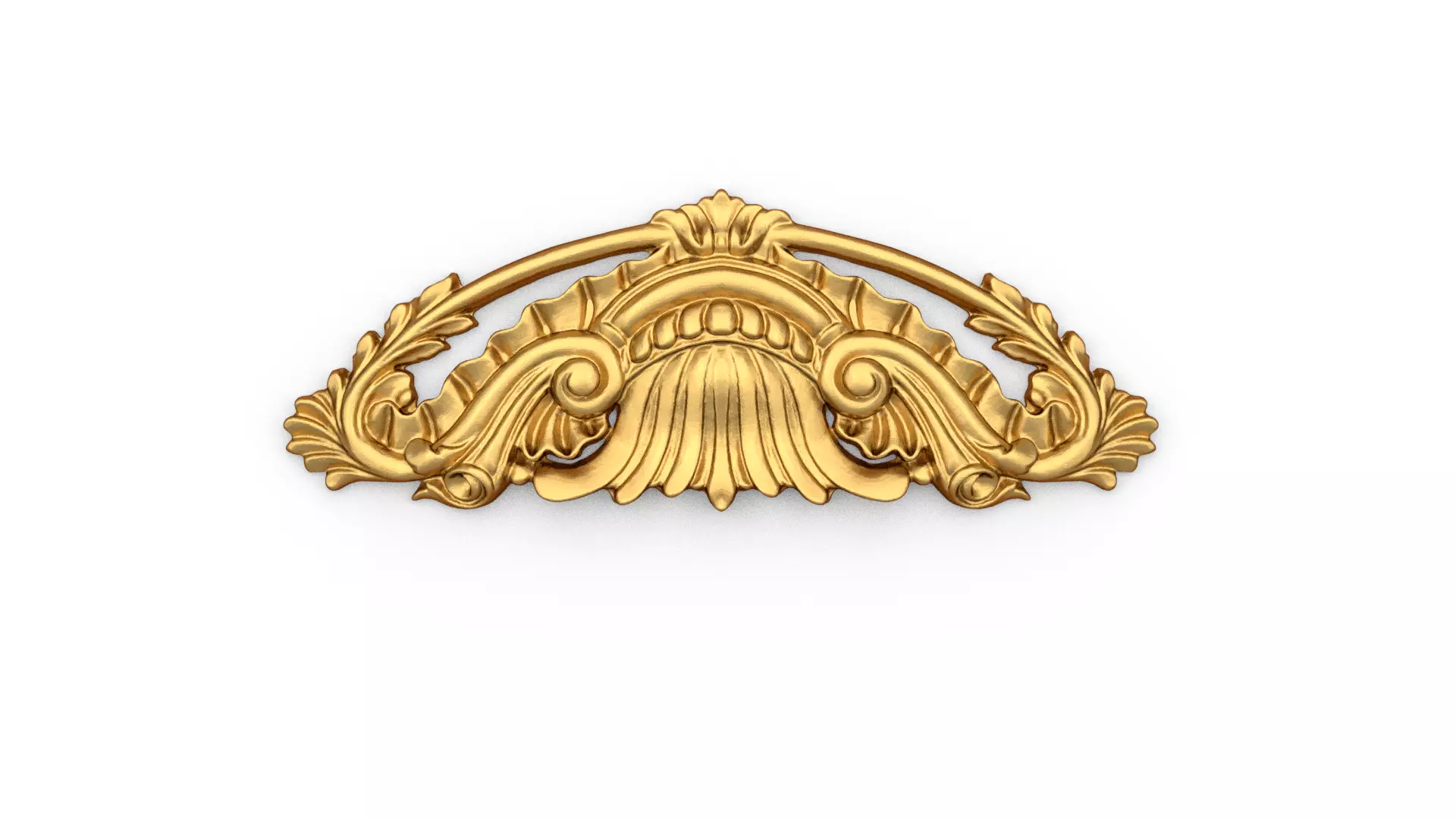 Classic carved decor ornament 492 3D print model_0