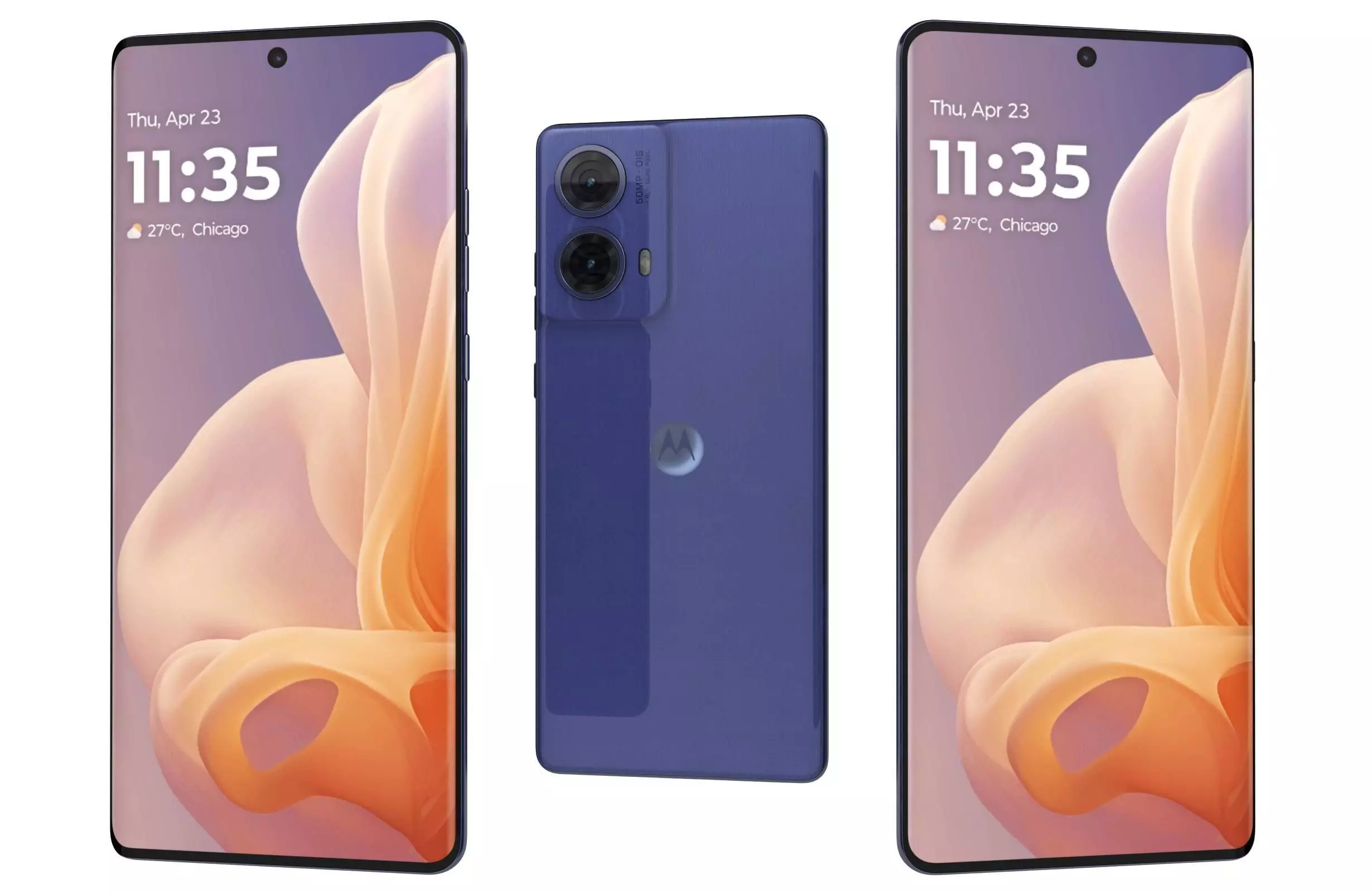 Motorola Moto G85 Cobalt Blue 3D model_0