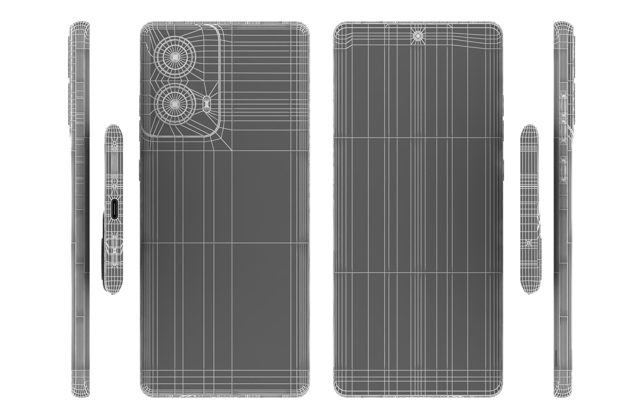 Motorola Moto G85 Cobalt Blue 3D model_16